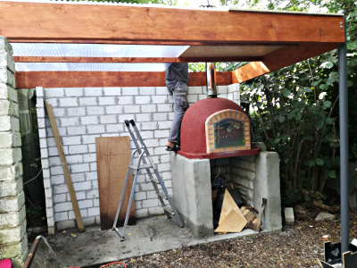 Platz f&uuml;r den Ofen