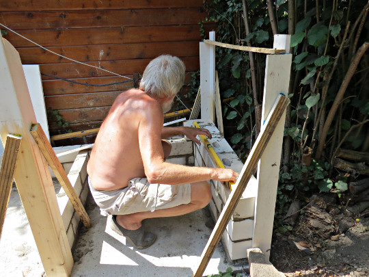 Platz f&uuml;r den Ofen