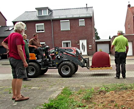 Platz f&uuml;r den Ofen