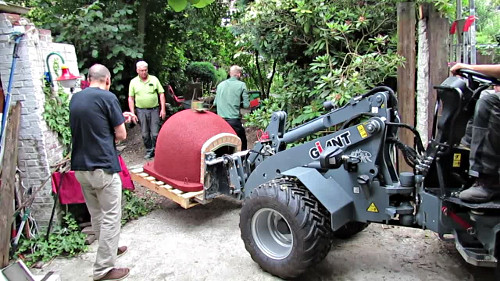 Platz f&uuml;r den Ofen